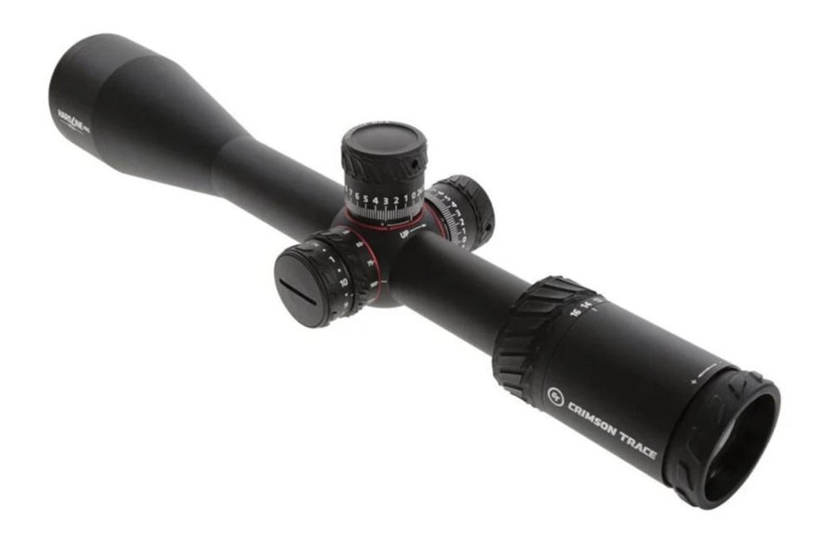 Crimson Trace Hardline Pro Rifle Scope - 4-16x50mm 30mm FFP MR1-MOA Illum view 2