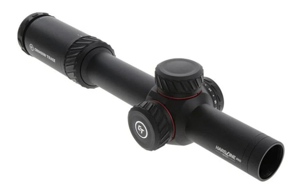 Crimson Trace 0101100 Hardline Pro Black 1-6x24mm 30mm Tube Illuminated Com view 3