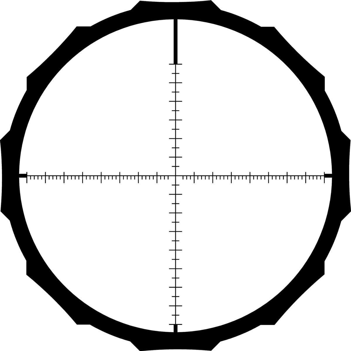 Crimson Trace Hardline Pro Rifle Scope - 4-16x50mm 30mm SFP MR1-MIL Illum