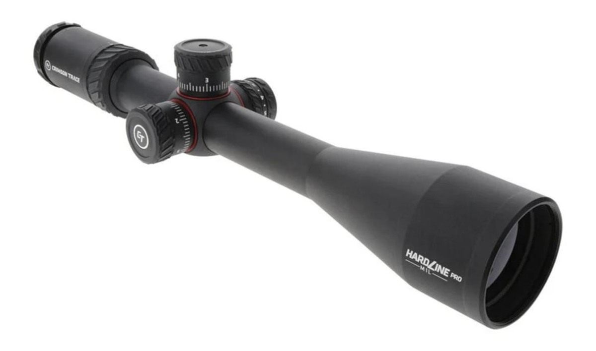 Crimson Trace Hardline Pro Rifle Scope - 4-16x50mm 30mm SFP MR1-MIL Illum view 2