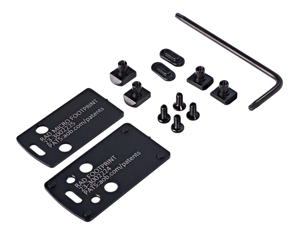 Crimson Trace 013000054 CT RAD Mounting Kit Footprint/Dovetail, S W Shield/