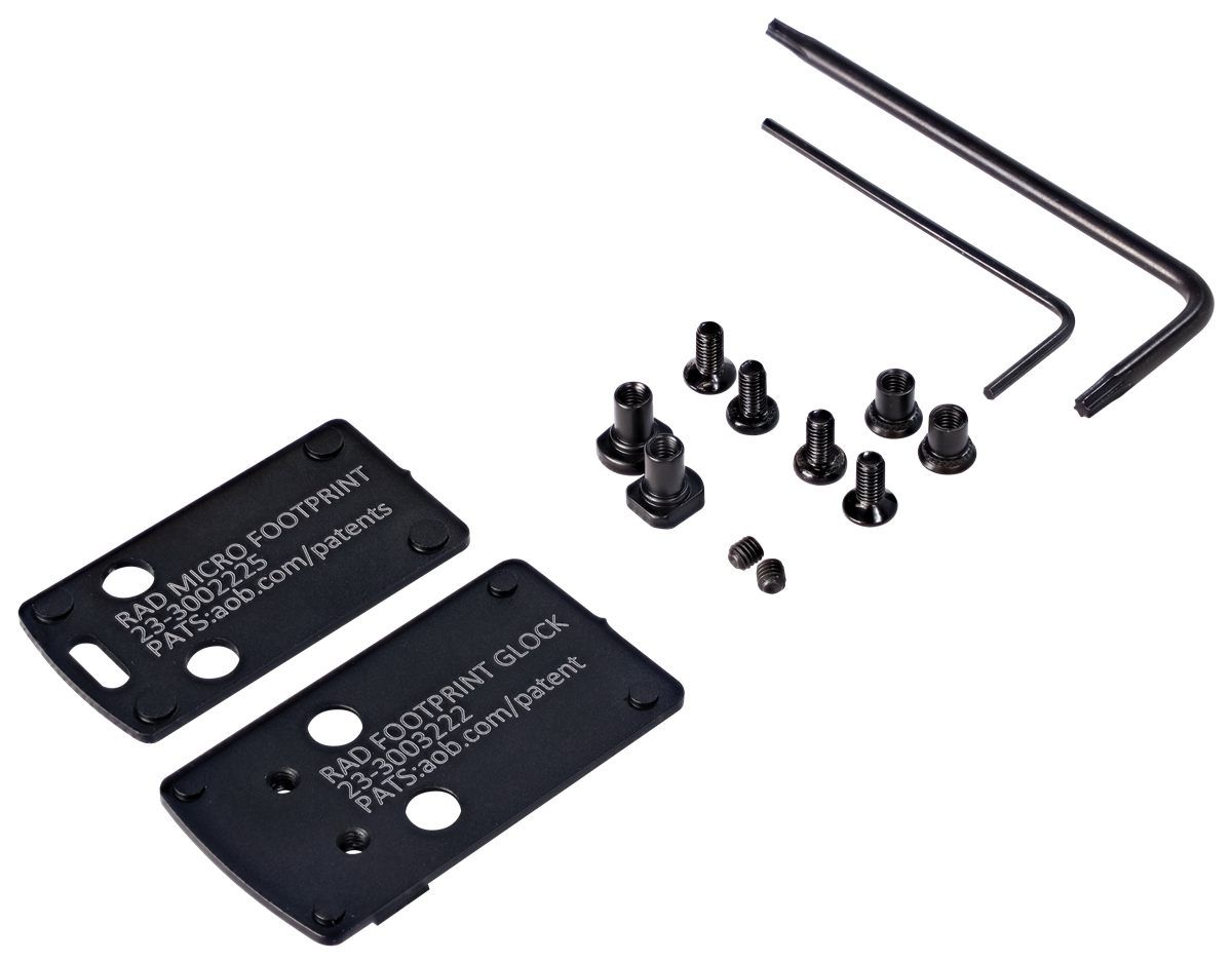 Crimson Trace 013000186 CT RAD Mounting Kit Footprint/Dovetail, Compatible