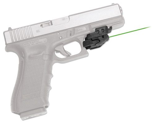 Crimson Trace Defender Rail Master Green Universal Handgun Laser Sight Blac view 2