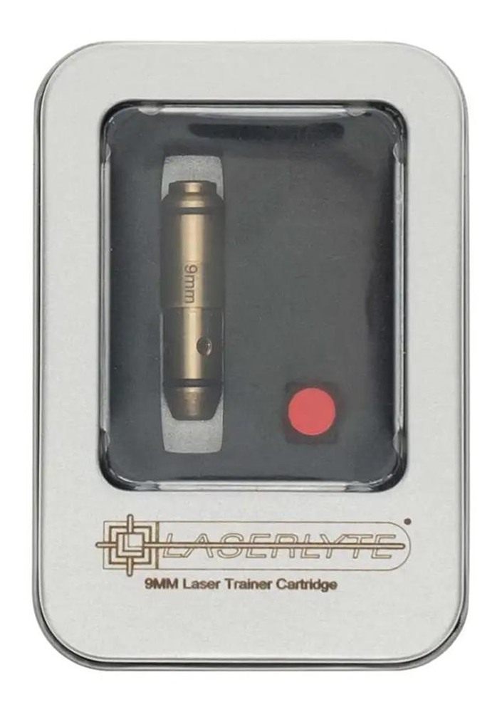LaserLyte Cartridge Trainer and Bore Sight SteelTyme Target 9x19 view 2