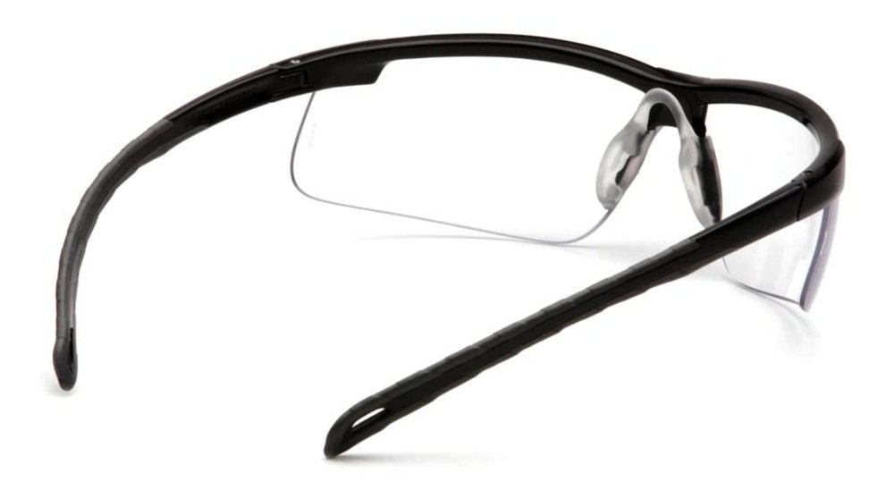 Pyramex PYSB8610DT Everlite Glasses Clear Lens Anti-Fog Black view 2