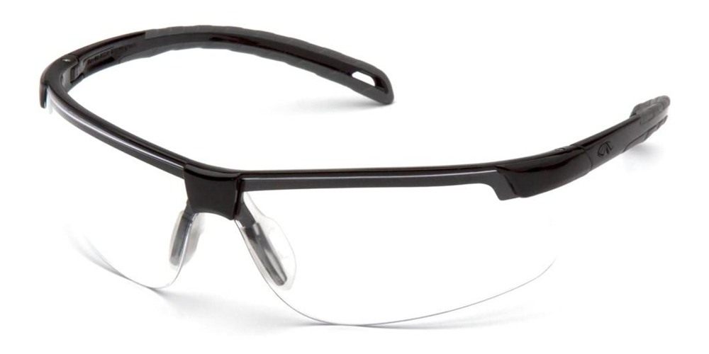 Pyramex PYSB8610DT Everlite Glasses Clear Lens Anti-Fog Black view 3