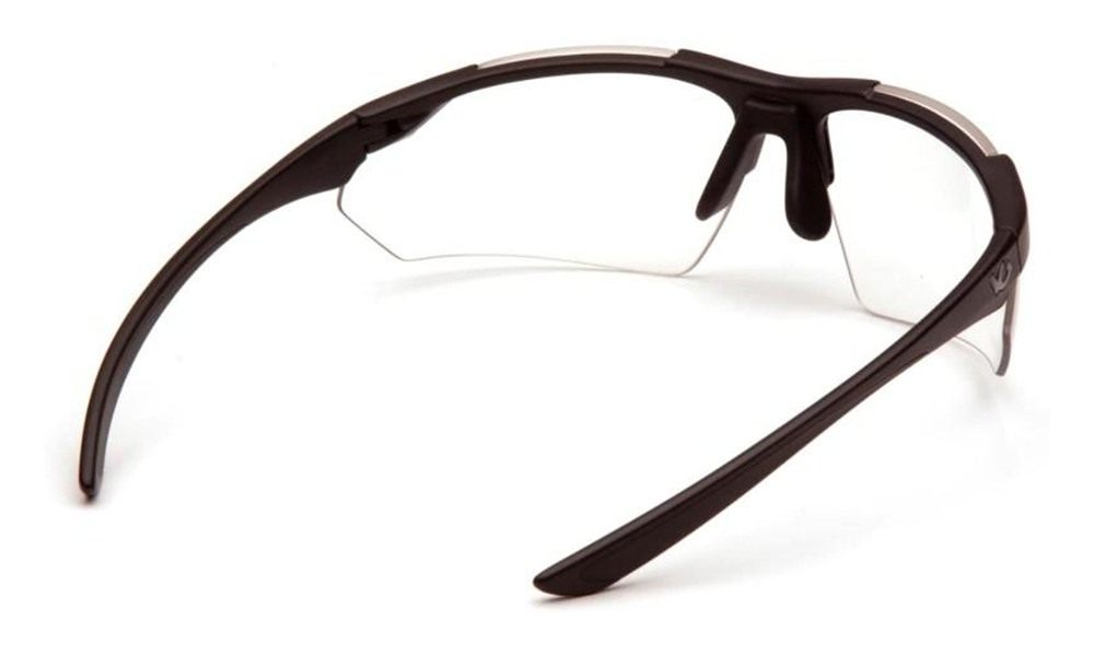 Pyramex Safety Drone 2.0 Shooting Glasses Black with Clear Lens Anti Fog