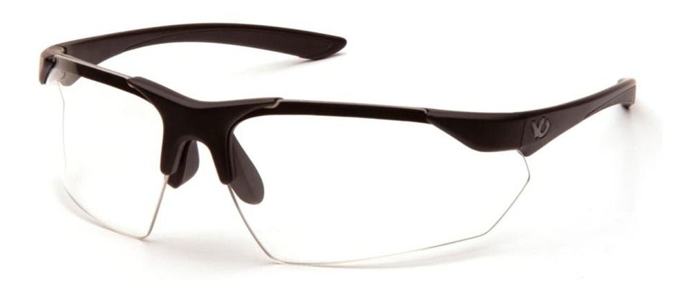 Pyramex Safety Drone 2.0 Shooting Glasses Black with Clear Lens Anti Fog view 2