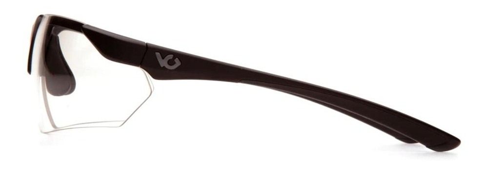 Pyramex Safety Drone 2.0 Shooting Glasses Black with Clear Lens Anti Fog view 3