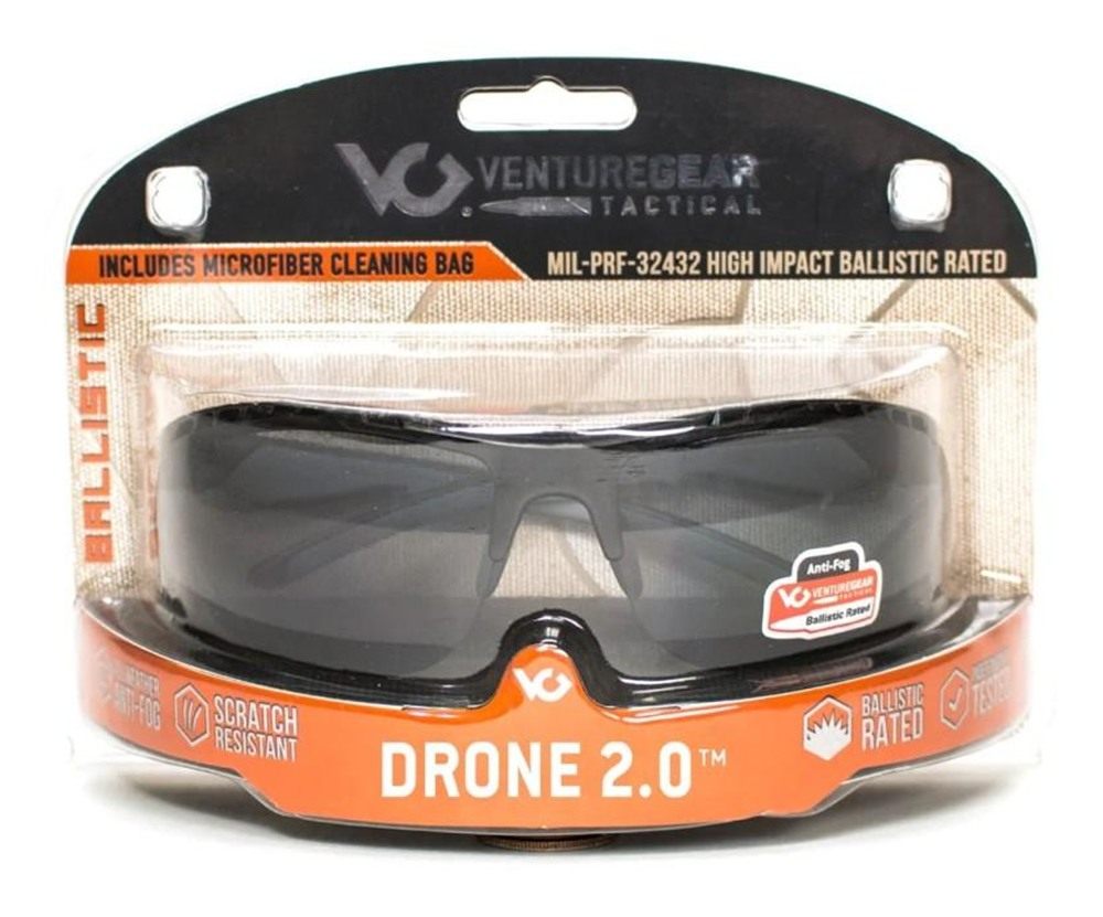 Pyramex Venture Gear Drone 2.0 Shooting Glasses OD Green with Grey Anti-Fog view 2