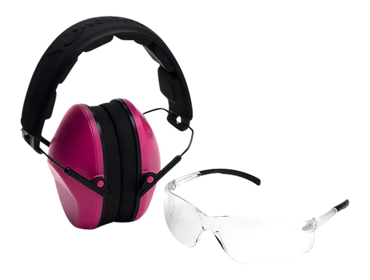 Pyramex VGCOMBO210 Low-Profile Combo Kit Scratch Resistant Clear Lens with