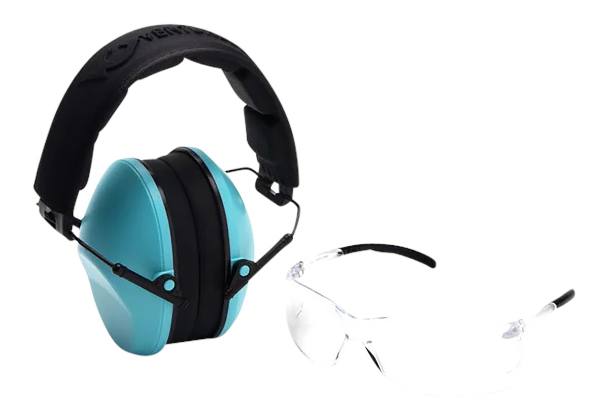 Pyramex VGCOMBO410 Low-Profile Combo Kit Scratch Resistant Clear Lens with