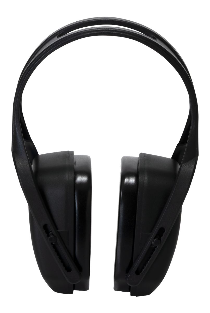Pyramex Safety PPM110 Ear Muff Passive Pro Foam 23 dB Over the Head Black