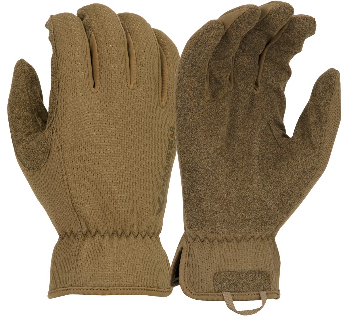 Pyramex VGTG20TM Operator Gloves Medium-Duty Brown Synthetic Leather