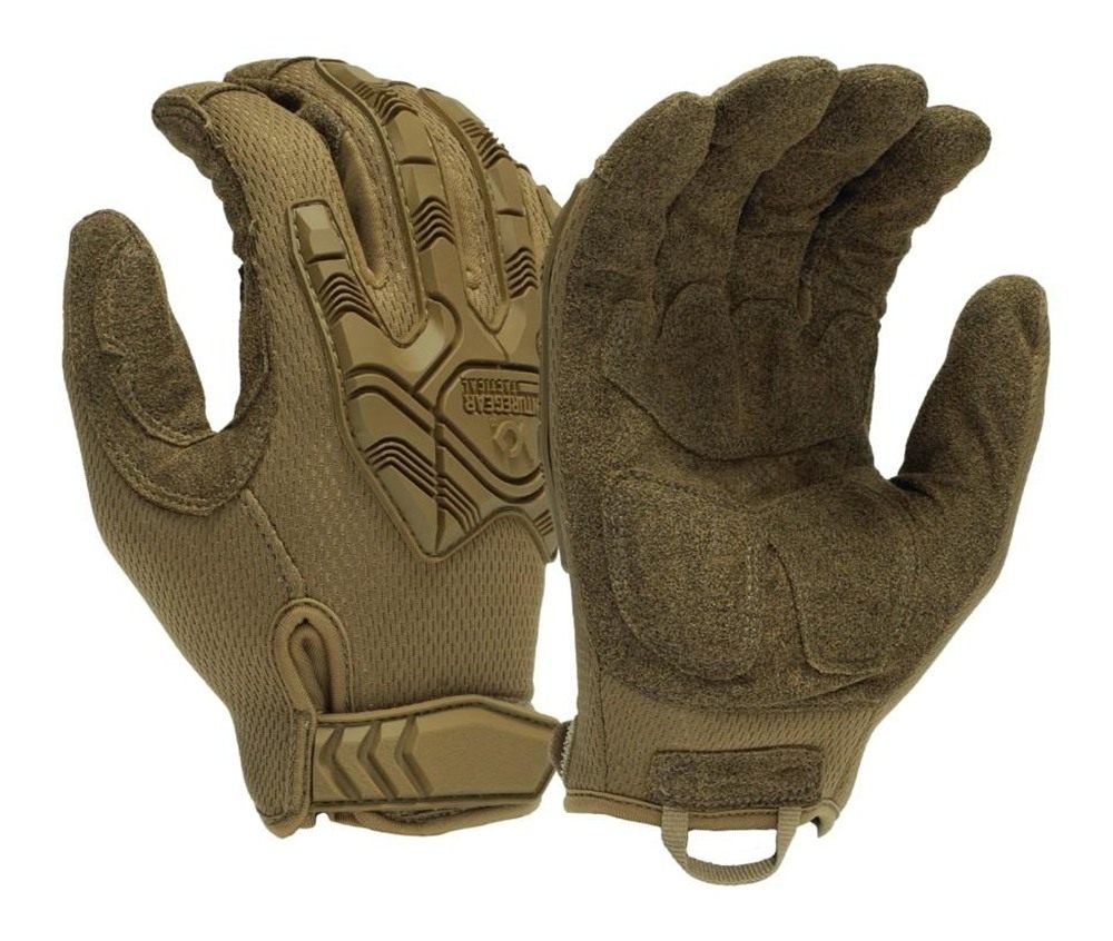 Pyramex VGTG40TL Impact Operator Heavy-Duty Brown Synthetic Leather Large H view 3
