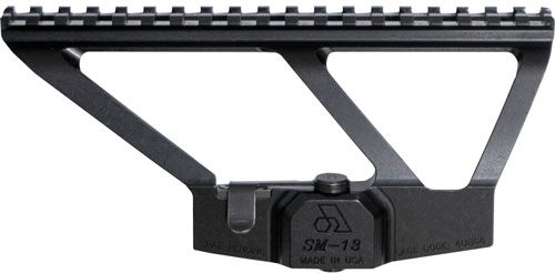 Arsenal SM13 Picatinny Scope Mount Black Anodized Aluminum, Fits AK-47 Rail view 2