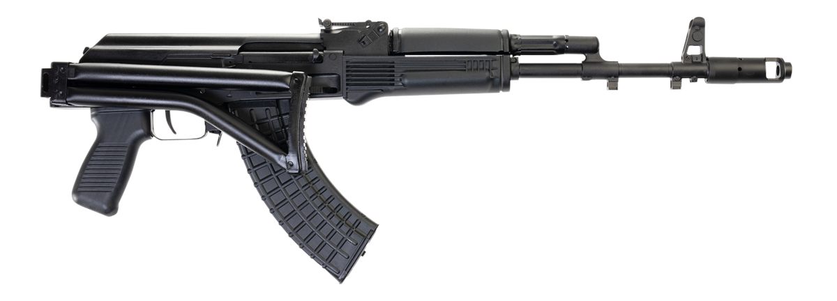 Arsenal SAM7SF-84E 7.62x39mm 10+1 16.33in Black Steel Threaded Barrel, Forg