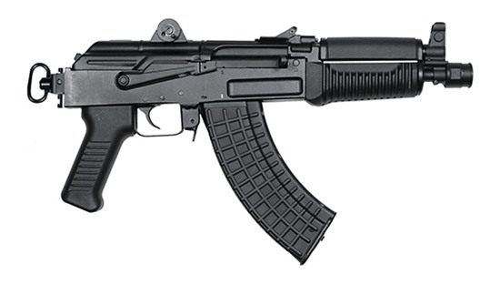 Arsenal SAM7K44 7.62x39mm 5+1 8.50in Black Steel Threaded Barrel, Aluminum view 6
