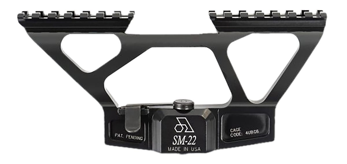 Arsenal SM22 AK Scope Mount SAM7K Series Black Anodized 0 MOA