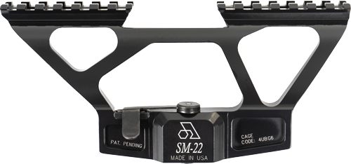 Arsenal SM22 AK Scope Mount SAM7K Series Black Anodized 0 MOA view 2