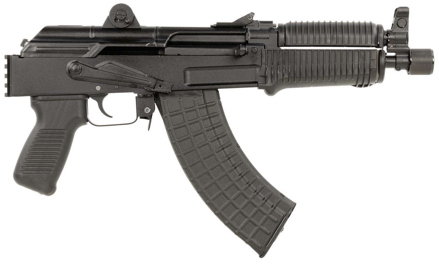 Arsenal SAM7K55 7.62x39mm 30+1 8.50in Black Steel Threaded Barrel, Polymer