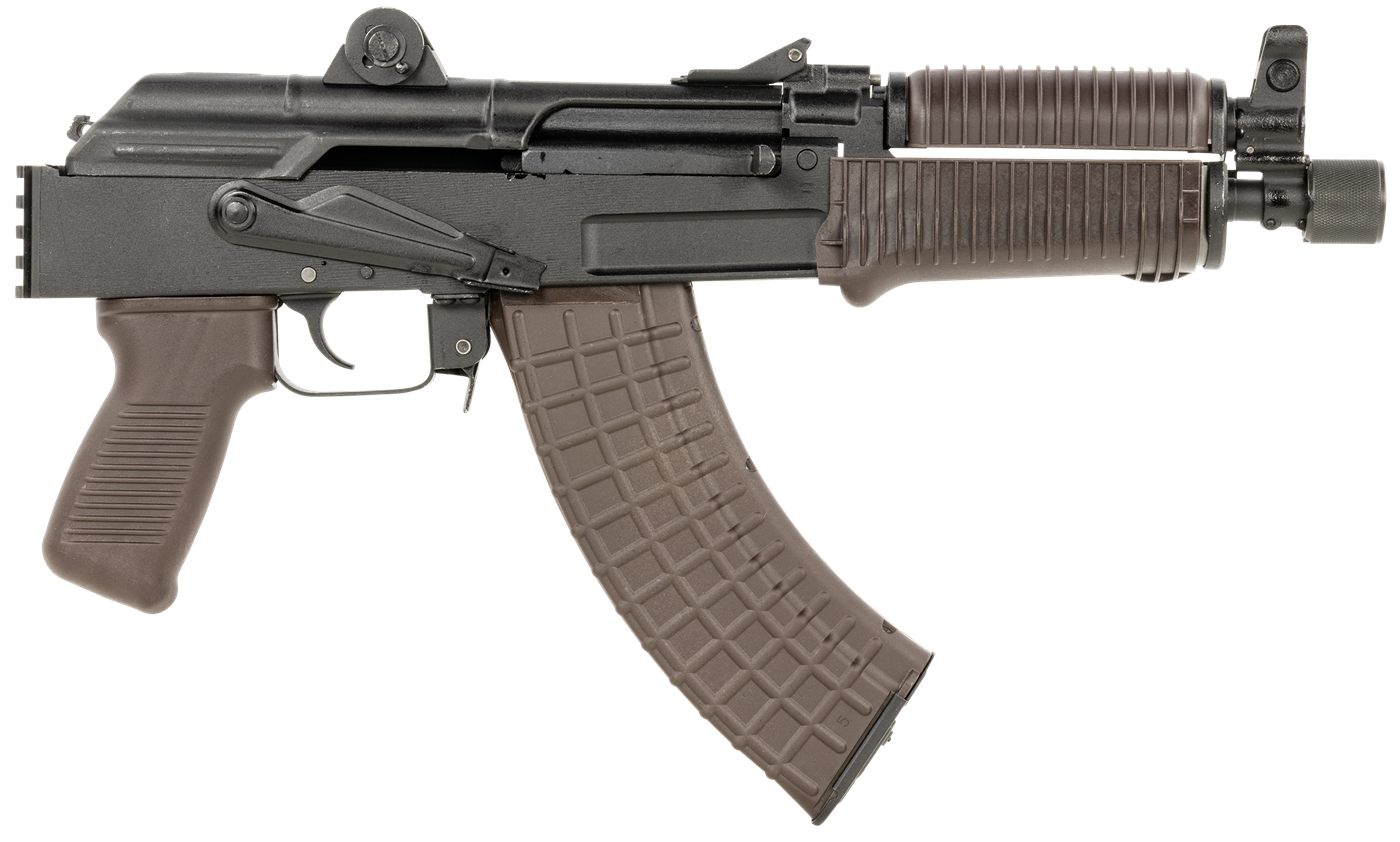 Arsenal SAM7K56P 7.62x39mm 30rd, 8.50in Black Chrome Lined Steel Barrel, Mi
