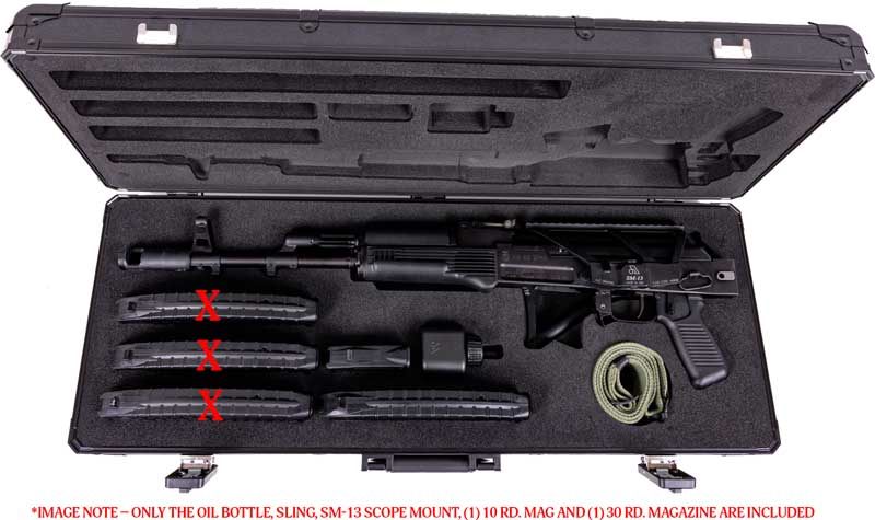 ARSENAL SAM7SF-86 7.62X39 RIFLE 1-30RD/1-10RD MAG BLACK view 2
