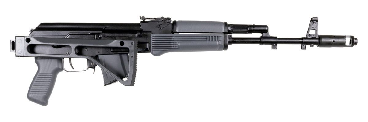 Arsenal SAM7SF 7.62X39 16.3 Skele Side Fold GRY 10RD