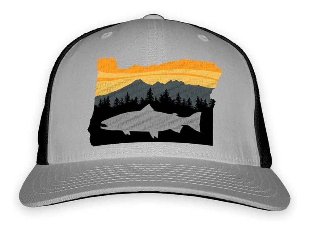 Rep Your Water Oregon Backcountry Hat Grey