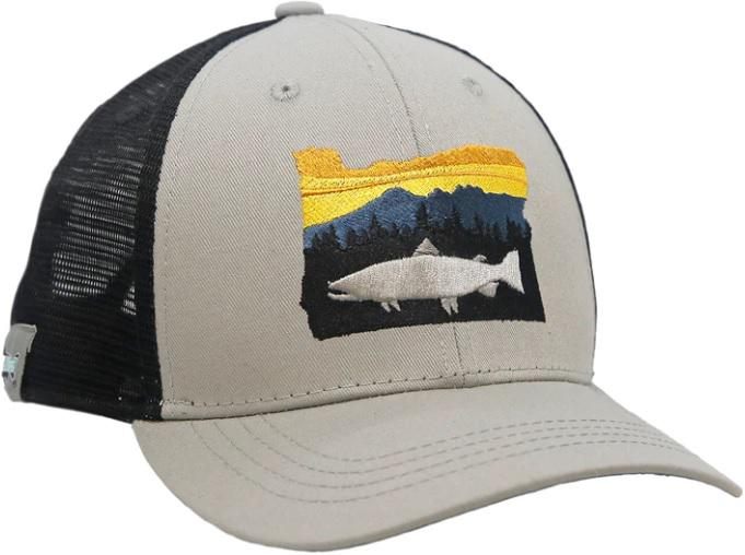 Rep Your Water Oregon Backcountry Hat Grey view 2