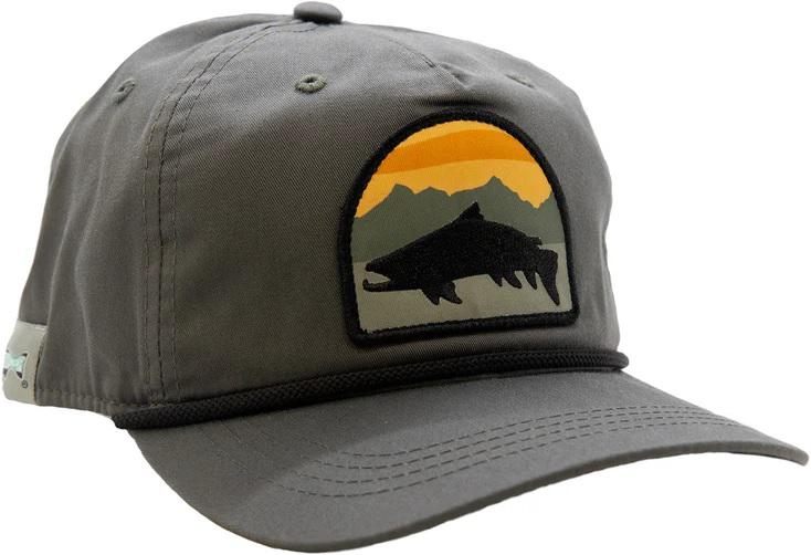 Wild Ryw Backcountry Trout Hat Gray Unstructured 5-panel