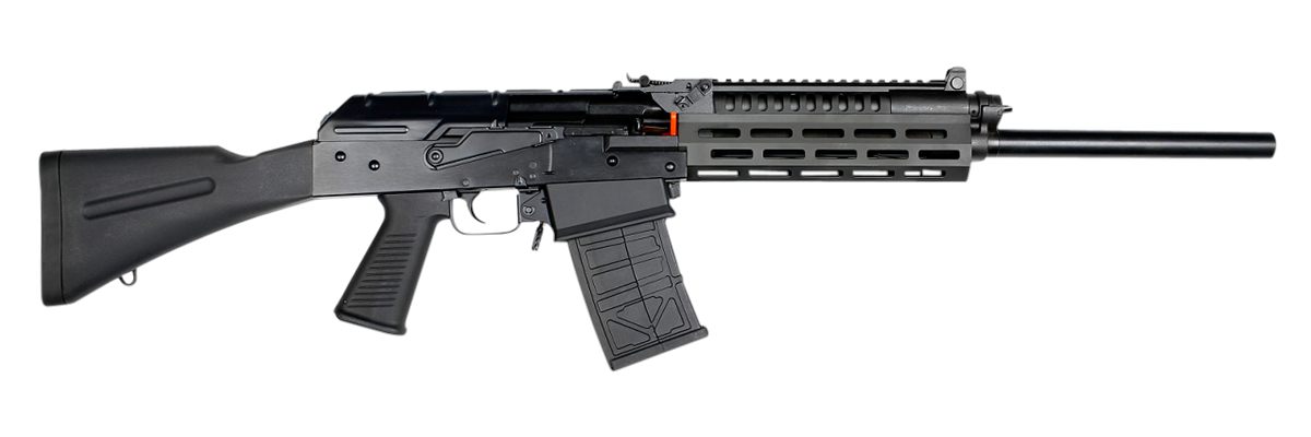 JTS Shotgun M12AKT1 T1 12 Gauge Semi-Auto 3in 5- 2.75in Shells 18.70in Blac