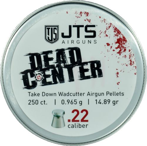 Jts Group Pellets Dead Center 22 Wadcutter 14.89 250ct