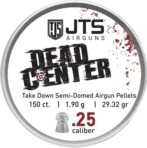 Jts Group Pellets Dead Center 25 Cal Semi-domed 29.32 150ct