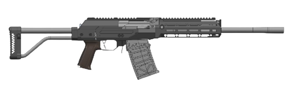 JTS Group Shotgun M12AK 12 Gauge Semi-Auto 3in 5rd 18.70in Picatinny Rail R