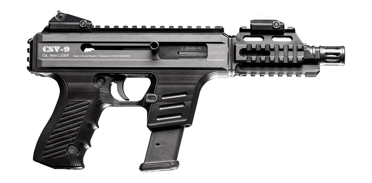 Four Peaks Imports 4peaks Czech Weapons Csv-9 9mm 4.75 Blk 15rd