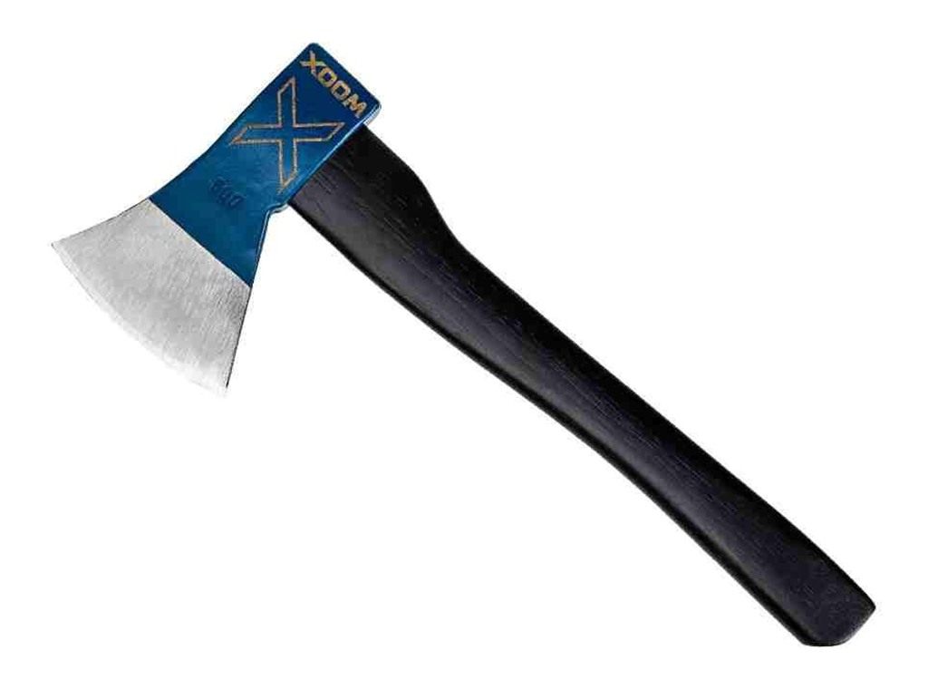 Woox Thunderbird Tempered Carbon Steel Throwing Axe w/American Appalachian view 2