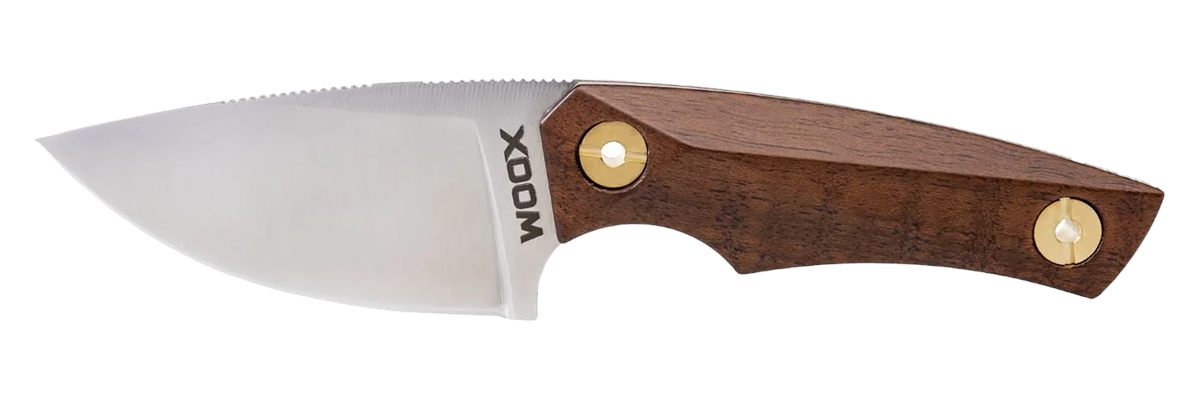 Woox BU.KNF030.01 Bad Boy 2.75in Plain Drop Point D2 Steel Blade American W