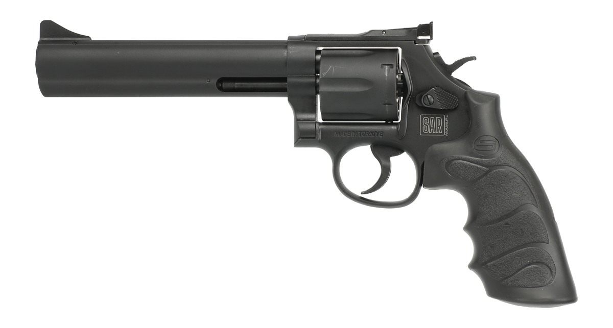 SAR Firearms Revolver 357MAG BLK 6in