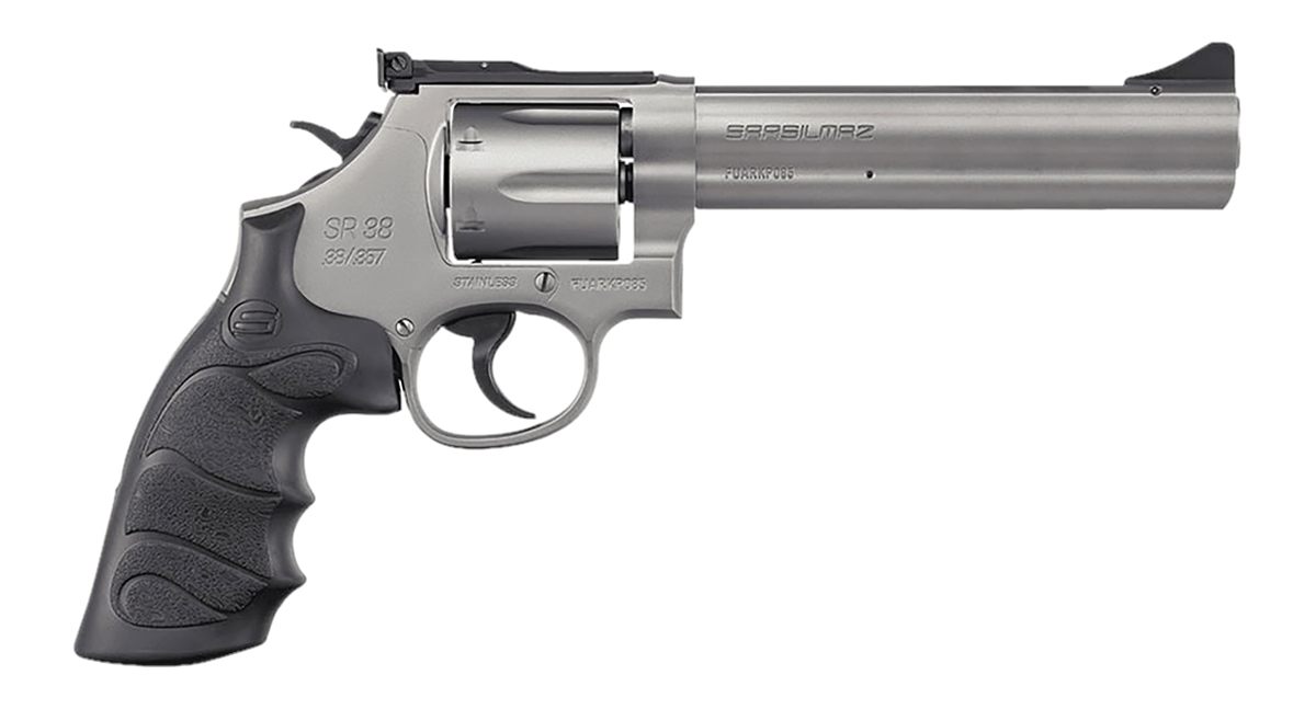SAR Firearms USA SR 38 Special/357 Mag 6 Shot, 6in Stainless Steel Barrel