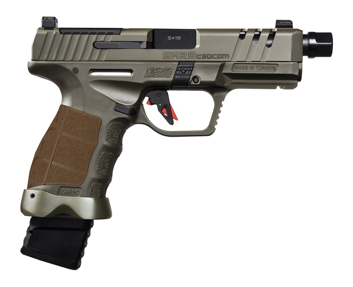 SAR USA C Socom Compact 9mm Luger 15+1/21+1