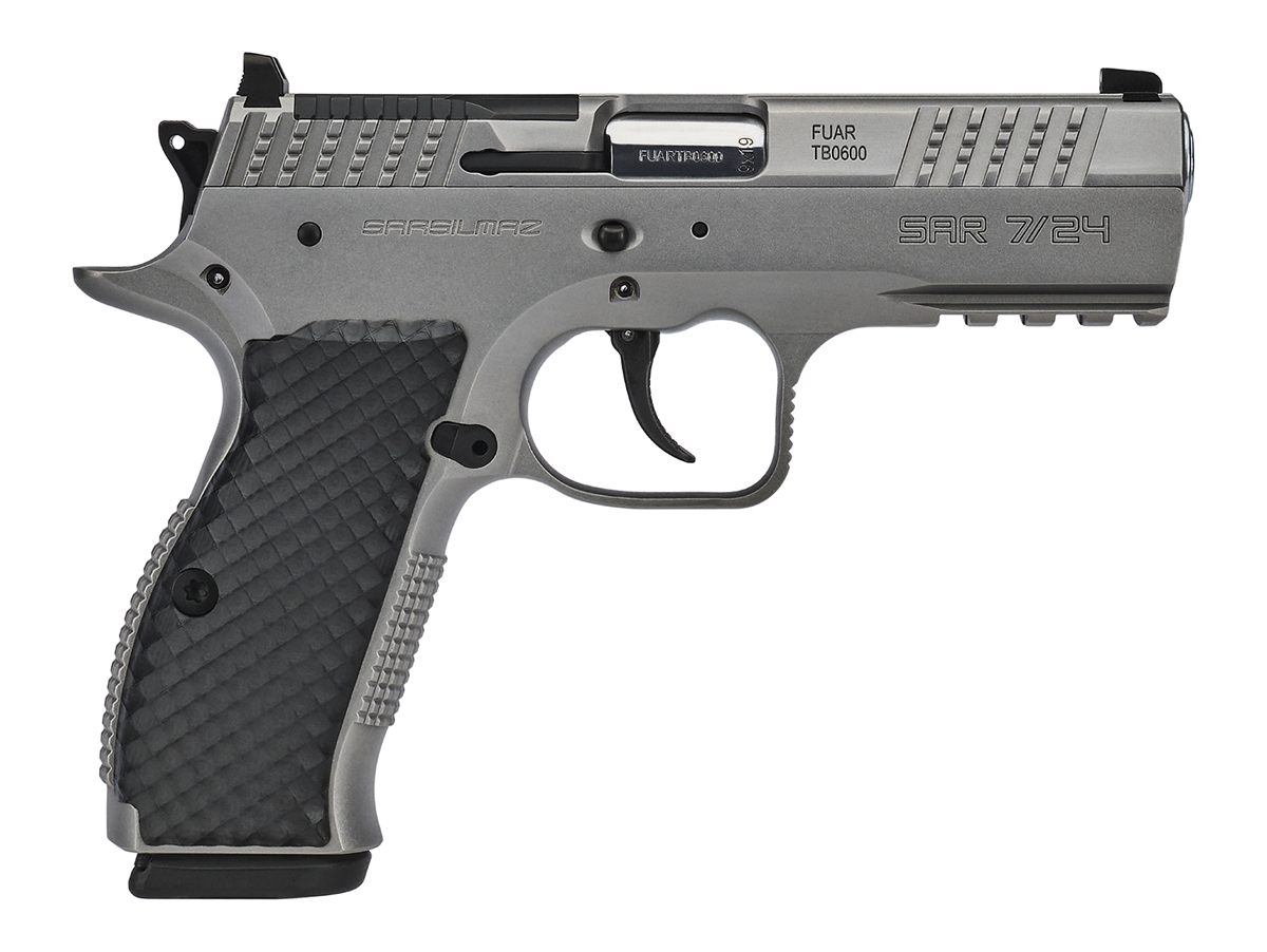 SAR Firearms silmaz 7/24 9mm Luger 17+1 4.40in Stainless Barrel, Matte Stee