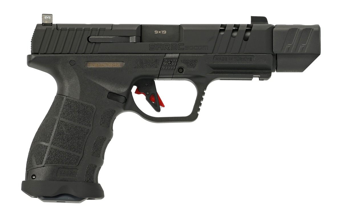 SAR USA Compact Socom 9M 4.7in BBL 15/21 RD MAG Black