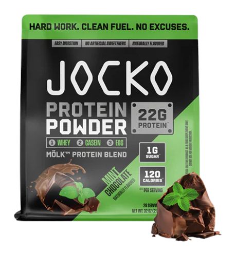 Jocko Fuel 29112 Chocolate Mint Protein Powder Bag