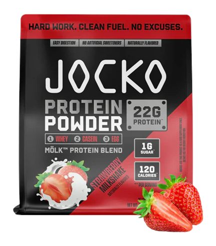 Jocko Fuel 29116 Strawberry Protein Powder Bag