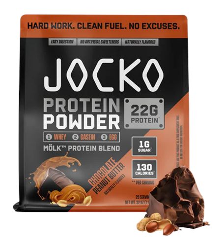 Jocko Fuel 29117 Chocolat Peanut Butter Protein Pow Bag
