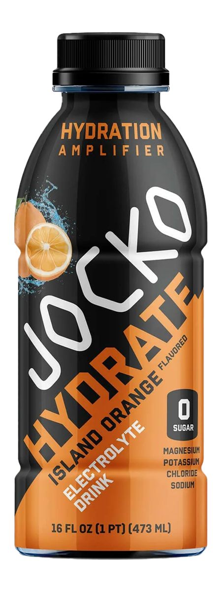 Jocko Fuel 29760 Island Orange Hydrate Drink 16oz 12 Pack