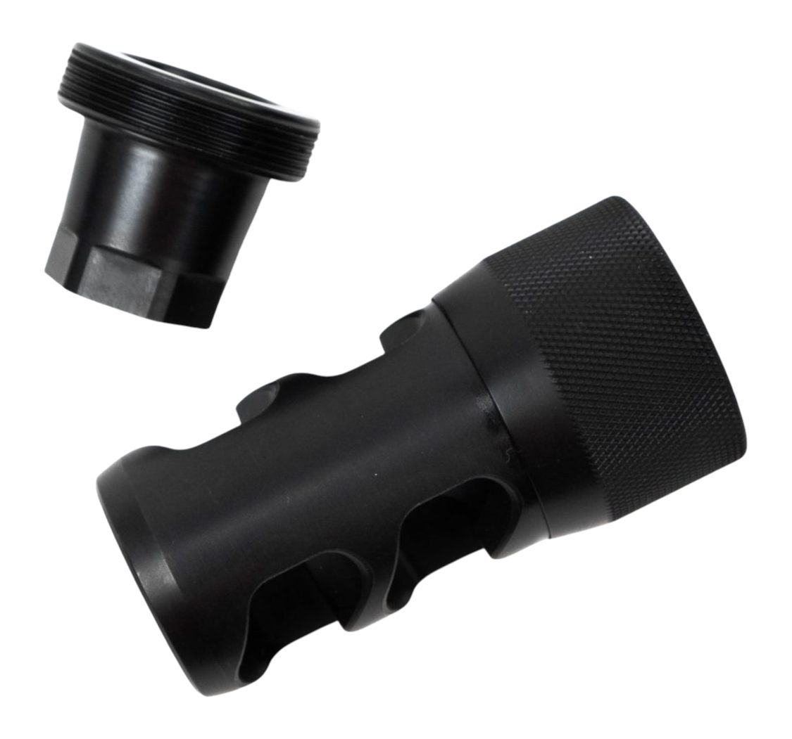Area419 419 Hellfire 2P-Self Timing Muzzle Brake w/ Adapter 223/6mm 5/8-24