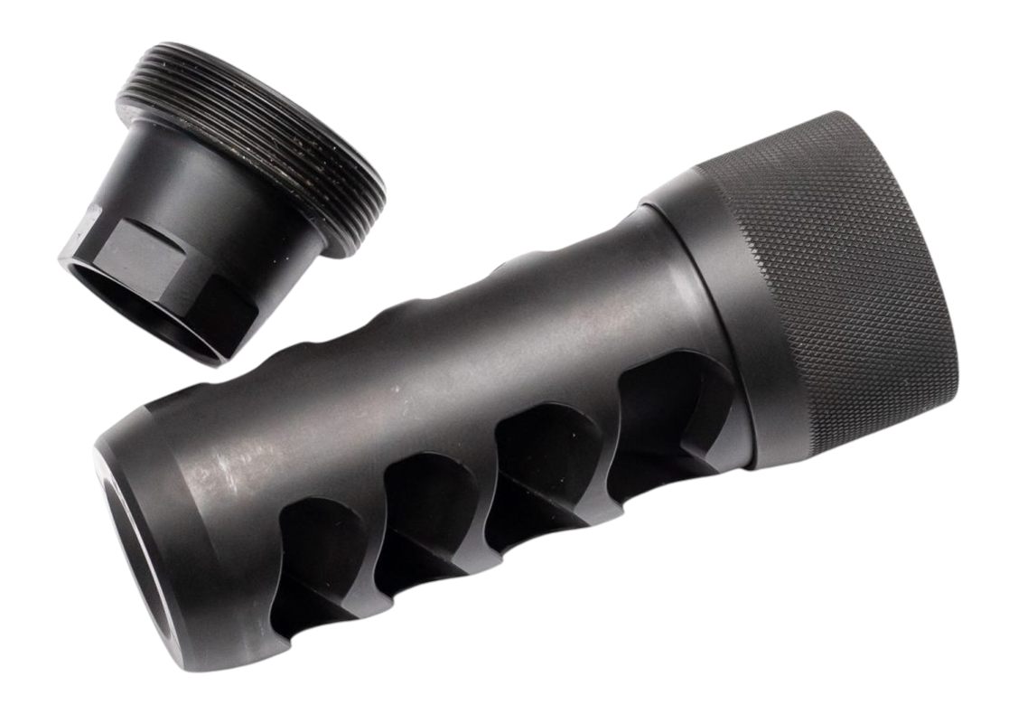 Area419 419 Sidewinder Magnum Self Timing Muzzle Brake 338 cal Black Nitrid