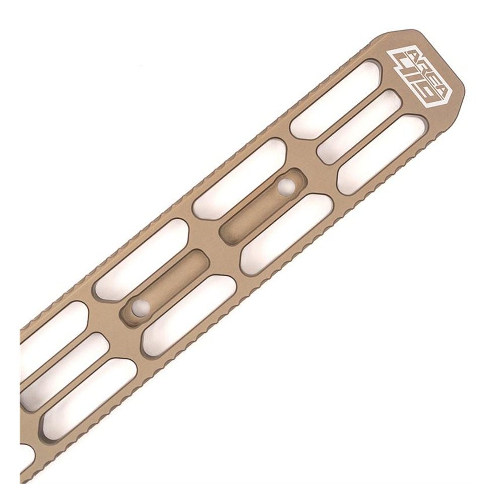 Area419 419 Arcalock 12'' M-LOK Dovetail Rail 16 x 2.5 x 2.5in - Flat Dark view 2